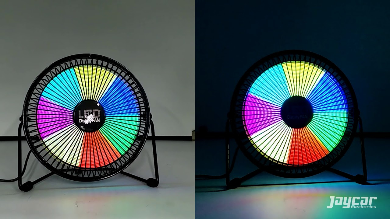 Led Display Usb Fan Gh1021 for measurements 1280 X 720