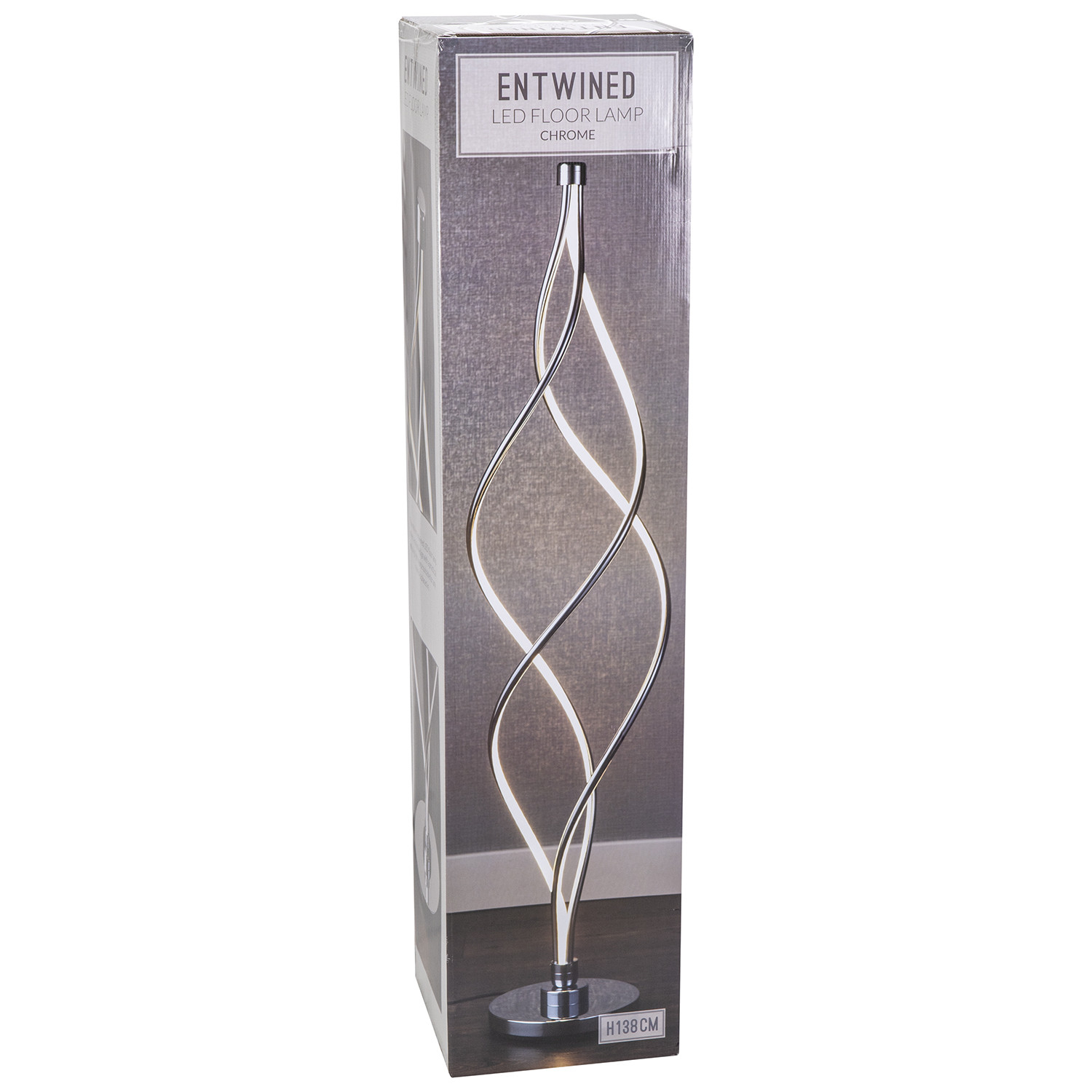 Led Entwined Floor Lamp for sizing 1500 X 1500