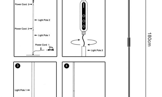 Led Floor Lamp Dimmable 9w Henzin Led Touch Panel Reading Lamp With Flexible Gooseneck 5 Brightness Level 6 Color Temperaturesdesk Lamp For inside size 990 X 990