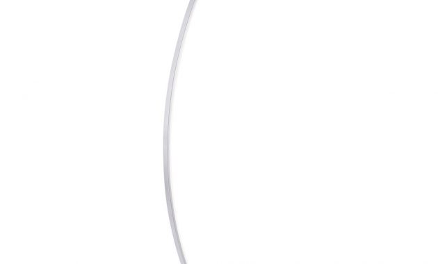 Led Floor Lamp With Touch Dimmer Curved Height 149 Cm Bella with regard to measurements 1000 X 1000