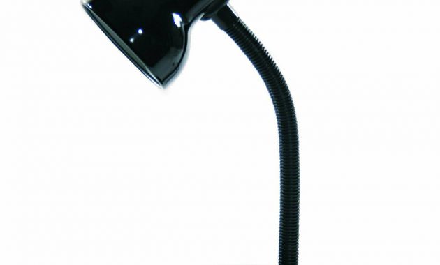 Ledu Gooseneck Desk Lamp Black L9091 inside dimensions 1500 X 1500