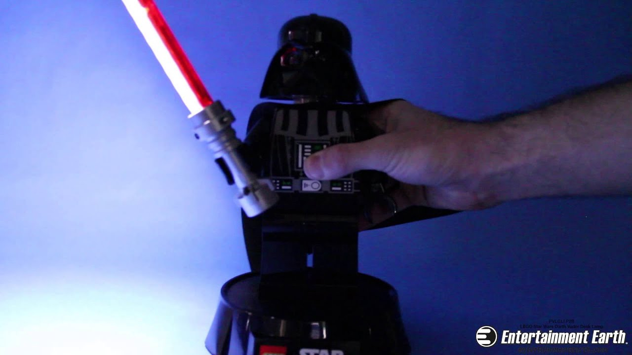 Lego Star Wars Darth Vader Desk Lamp throughout dimensions 1280 X 720