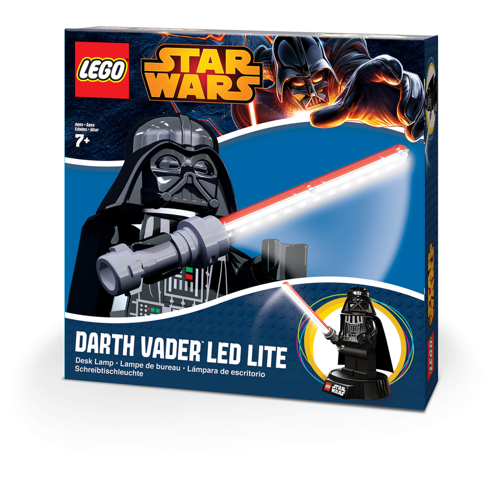 Lego Star Wars Darth Vader Desk Lamp With Batteries regarding size 1600 X 1600