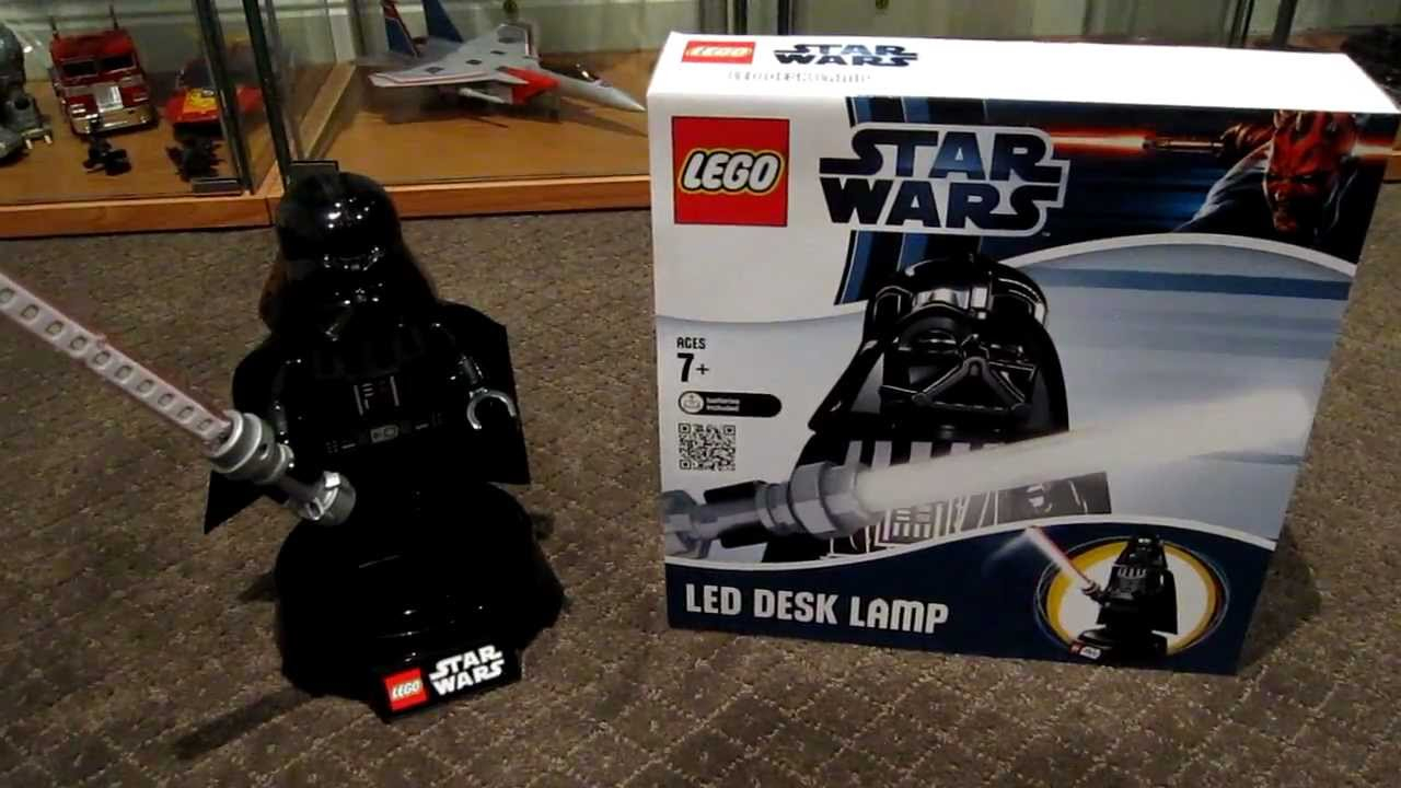 Lego Star Wars Darth Vader Led Desk Lamp intended for sizing 1280 X 720