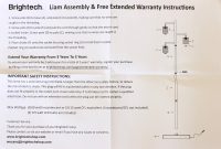 Liam Led Floor Lamp Instructions The Homespun Chics with regard to sizing 4652 X 3217