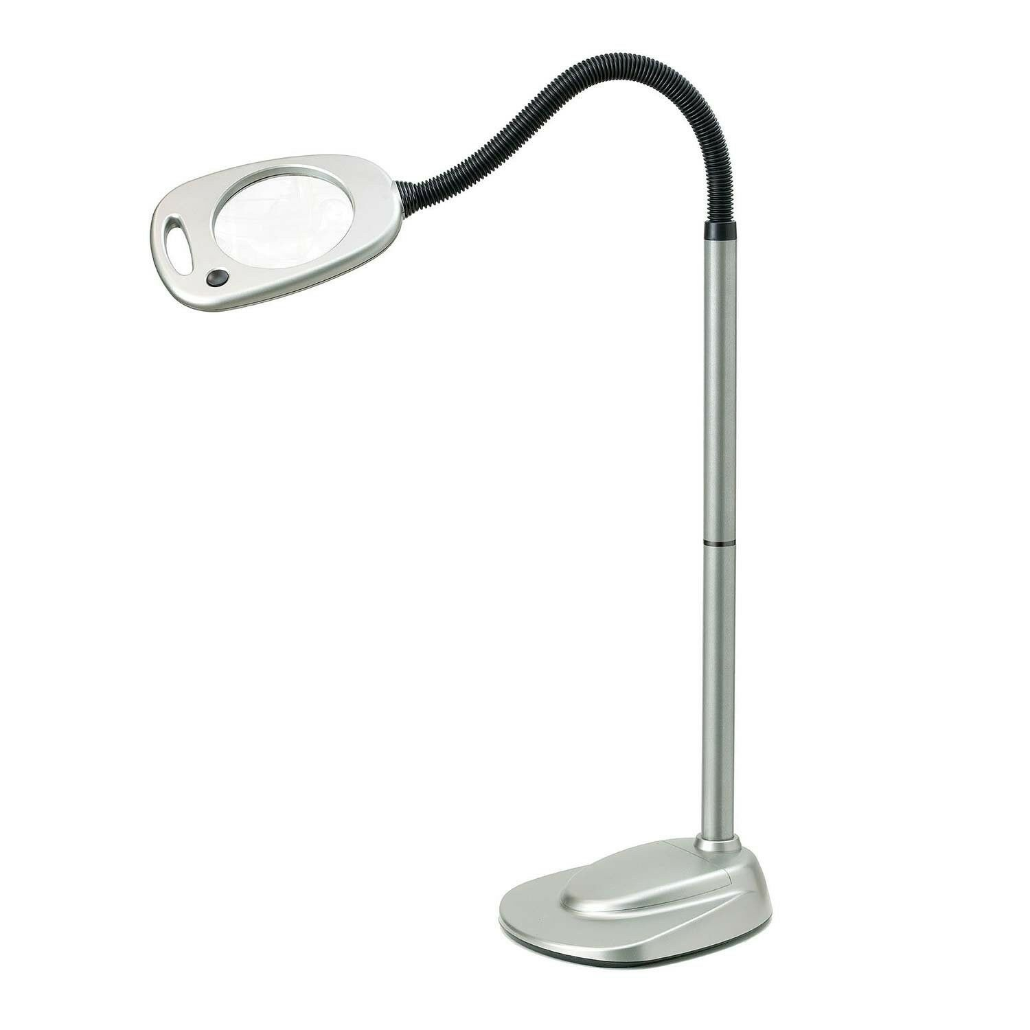 Light It Fulcrum 20072 401 12 Led Wireless Magnifier Adjustable Floor Lamp regarding size 1500 X 1500