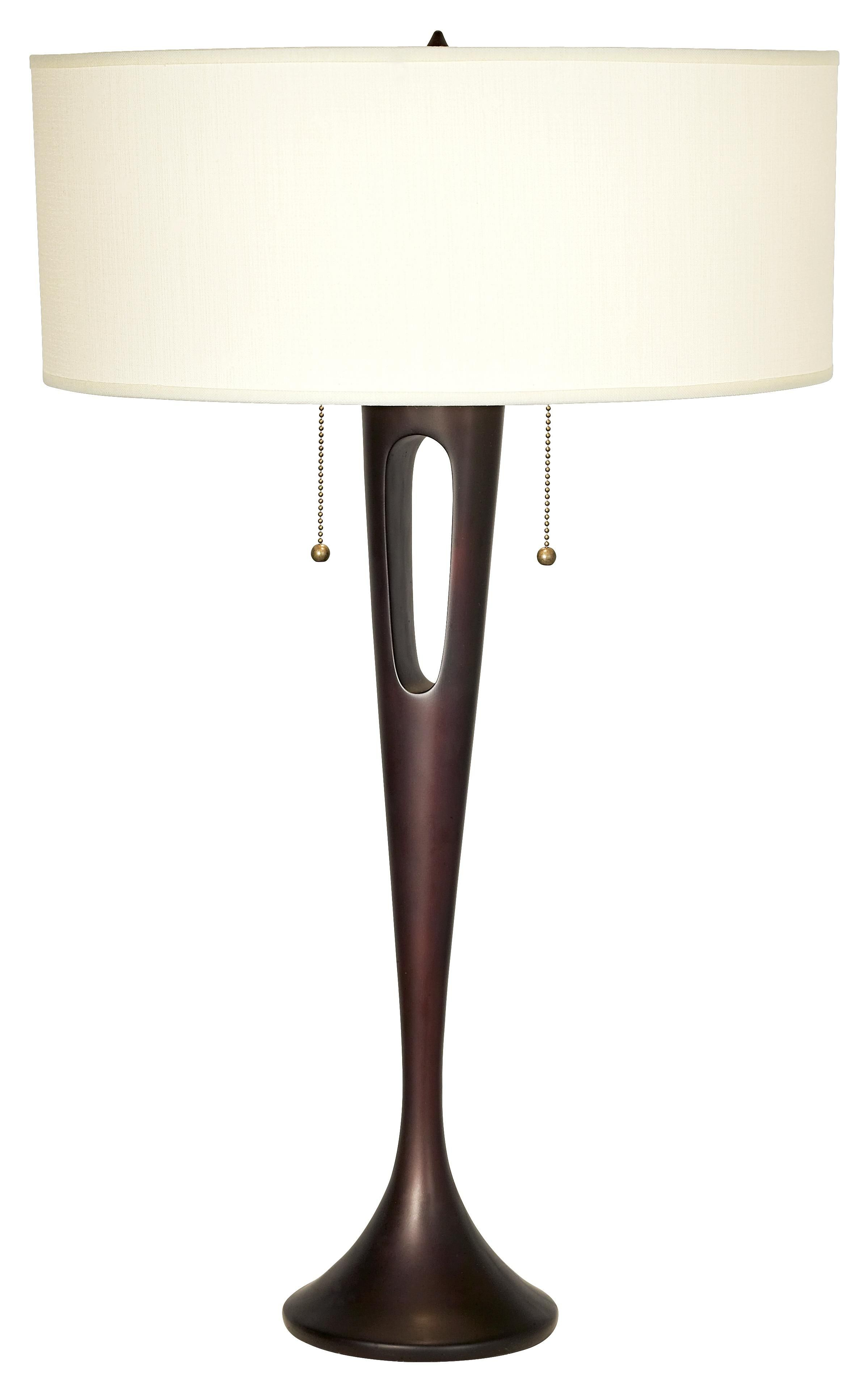 Lights Up French Mod Bronze Ivory Ipanema Table Lamp inside dimensions 2398 X 3850