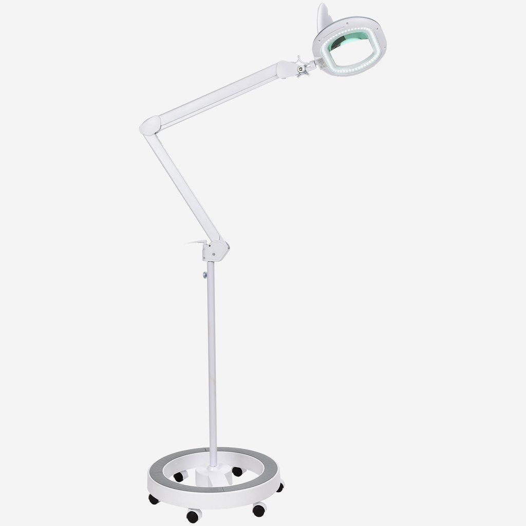 Lightview Xl Magnifying Glass Lamp W Rolling Stand Bright inside sizing 1024 X 1024