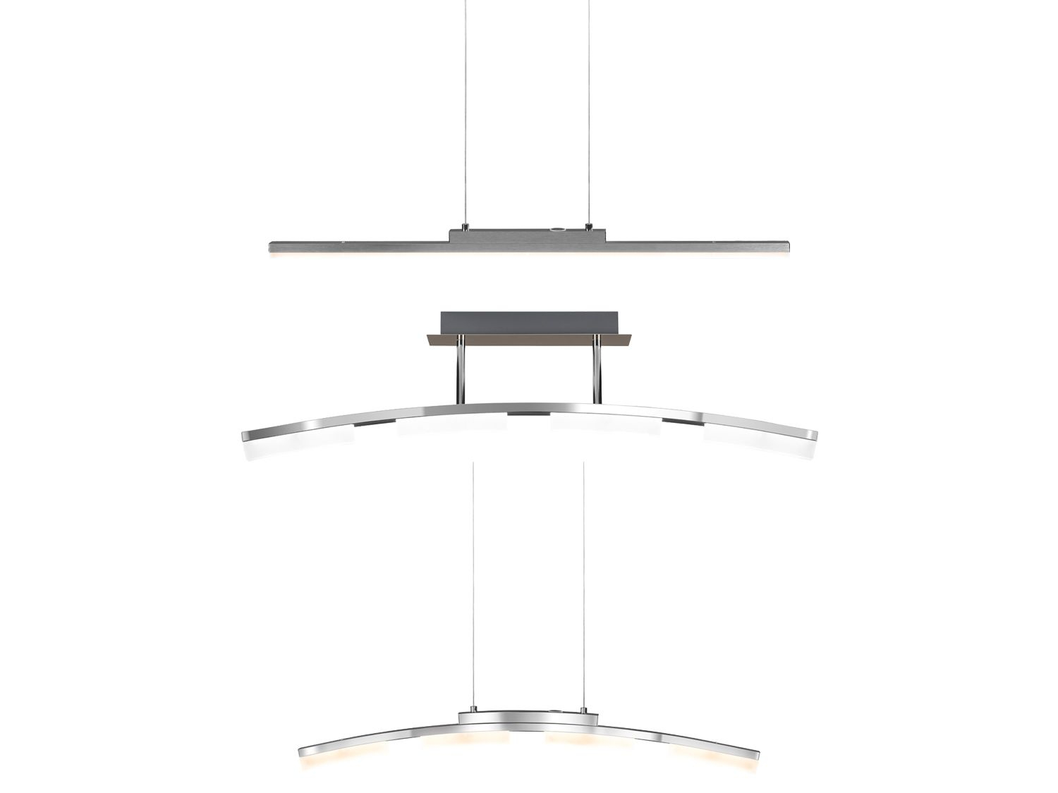 Livarno Lux Pendelleuchte Deckenleuchte Gerade Oder Gebogen Leds Mit Warmweiem Licht throughout dimensions 1500 X 1125