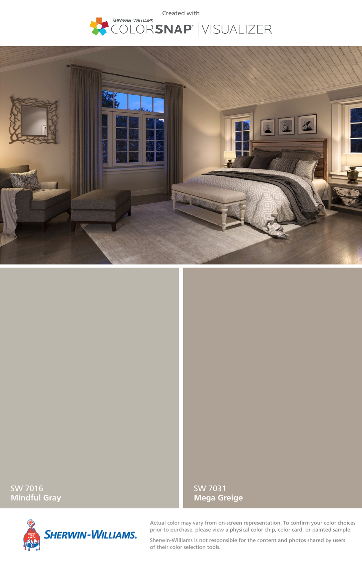 Master Bedroom Color Scheme In 2019 Bedroom Colors for dimensions 1158 X 1795