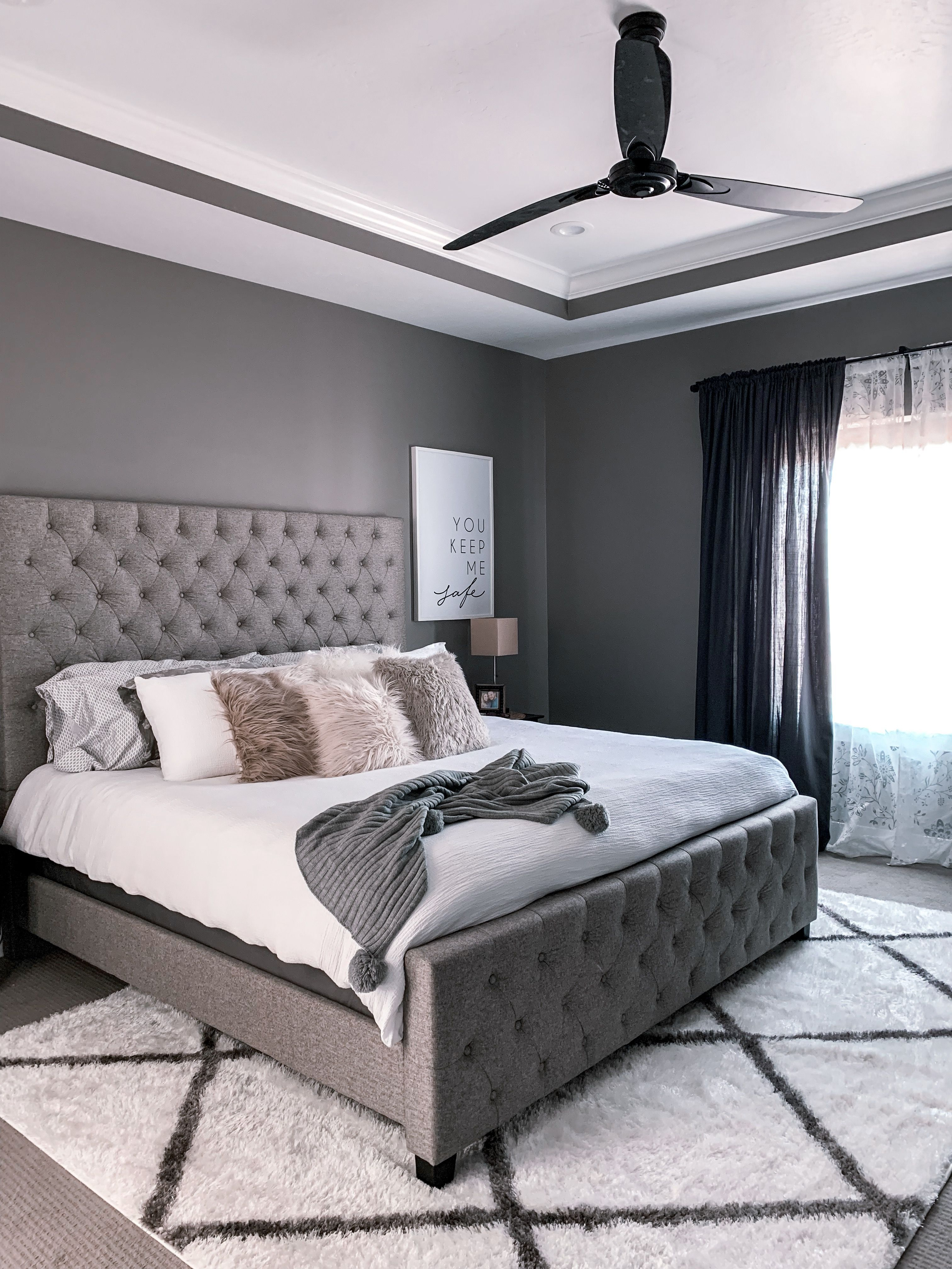 Master Bedroom Neutral Colors Cozy Textures Simply within sizing 3024 X 4032