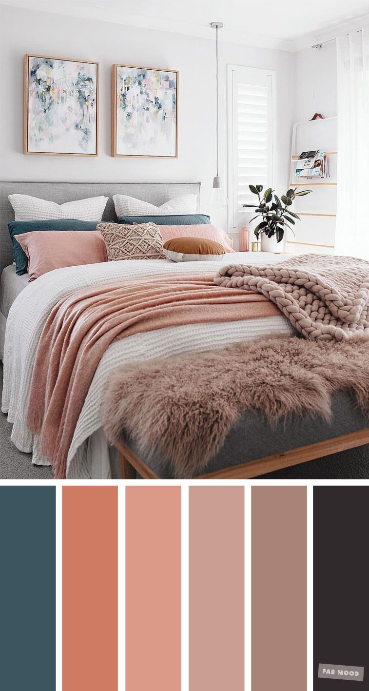 Mauve Peach And Teal Colour Scheme For Bedroom Best pertaining to sizing 757 X 1417