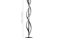 Modern Spiral Hanging Floor Lamp Lamps Lighting Floor pertaining to size 1000 X 1000