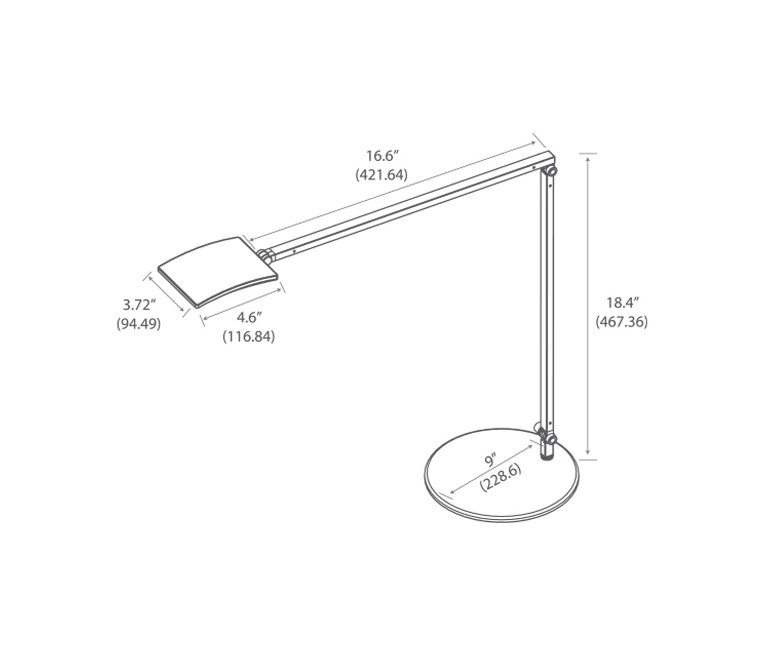 Mosso Pro Led Desk Lamp Silver Architonic in proportions 1549 X 1324