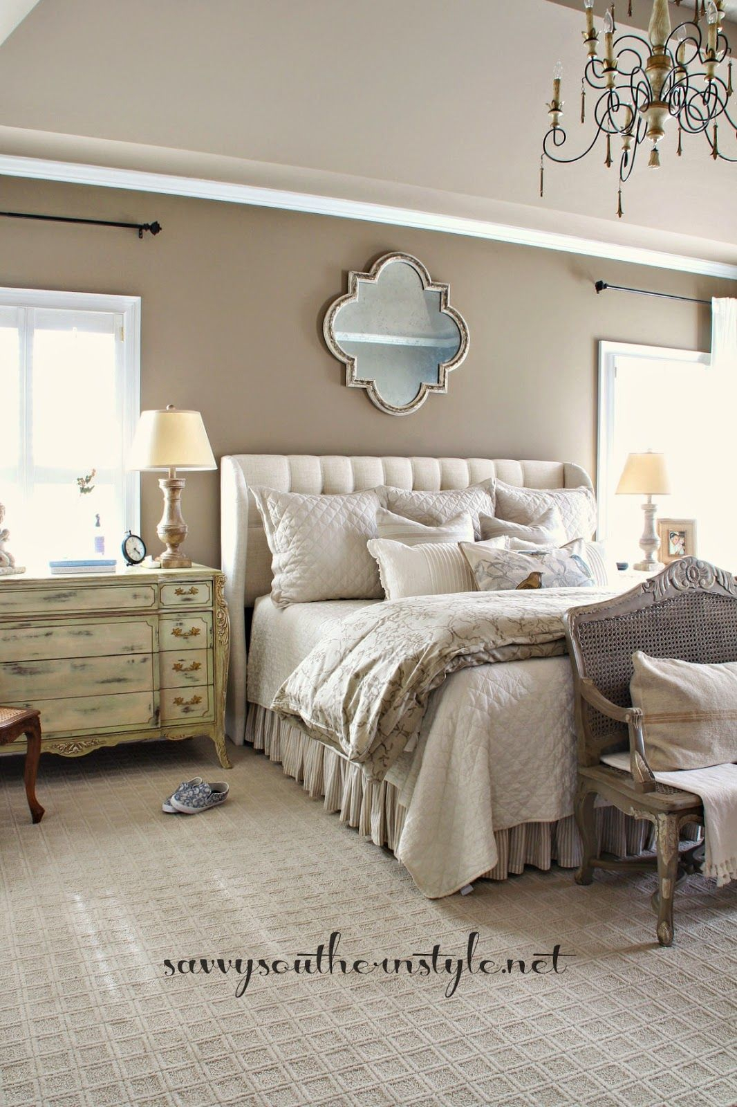 Neutral Master Bedroom Room Colors Diseos De with regard to sizing 1066 X 1600