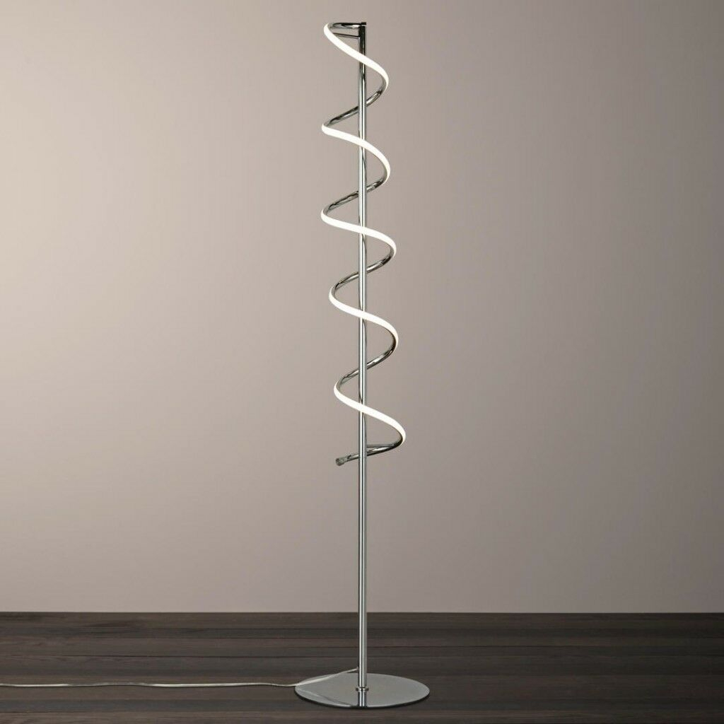 New John Lewis Zena Twist Floor Lamp Led Spiral Chrome El In Leyton London Gumtree inside size 1024 X 1024