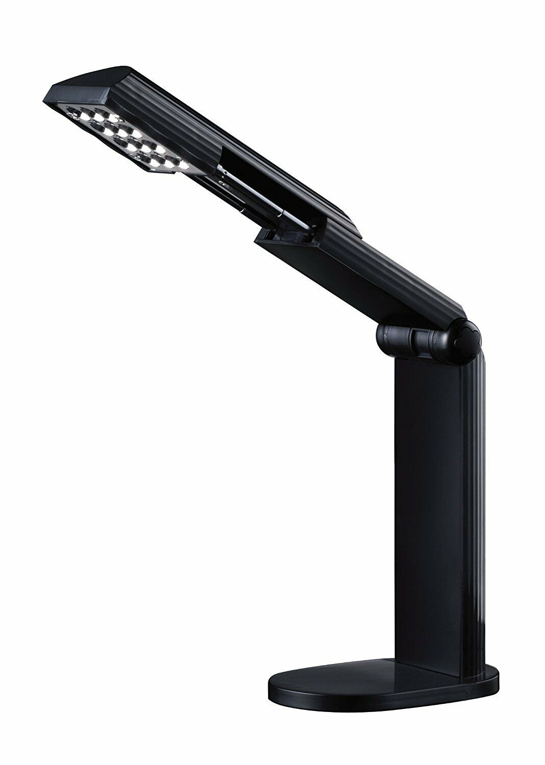 Normande Lighting Led Foldable Desk Lamp 1025 In Height With Black Finish Nib pertaining to measurements 1069 X 1500