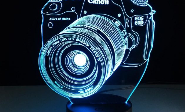 Novelty 3d Lamp Camera Illusion Led Usb Color Changing Lamp pertaining to proportions 1000 X 1000