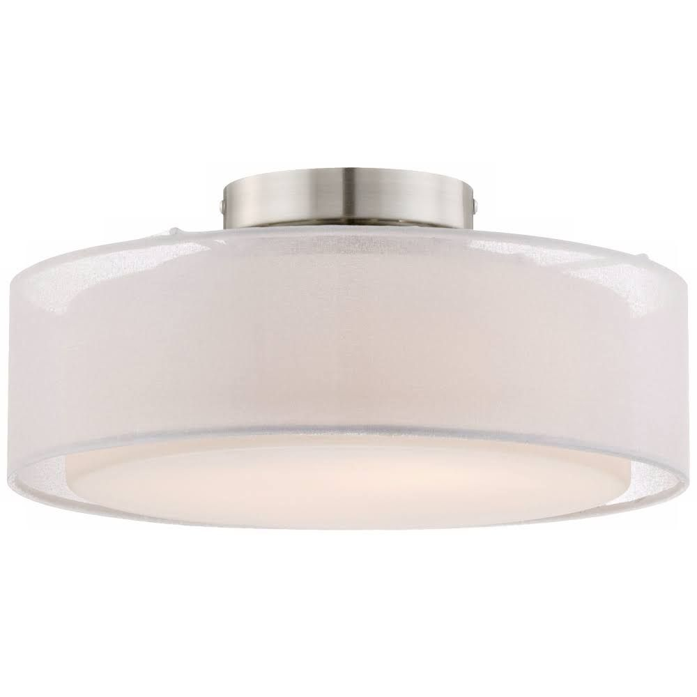 Opal White Dual Shade 12 12 Wide Ceiling Light Style with regard to measurements 1000 X 1000