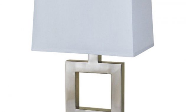 Ore International 8137s 22 In Square Table Lamp Satin with regard to sizing 1800 X 1800