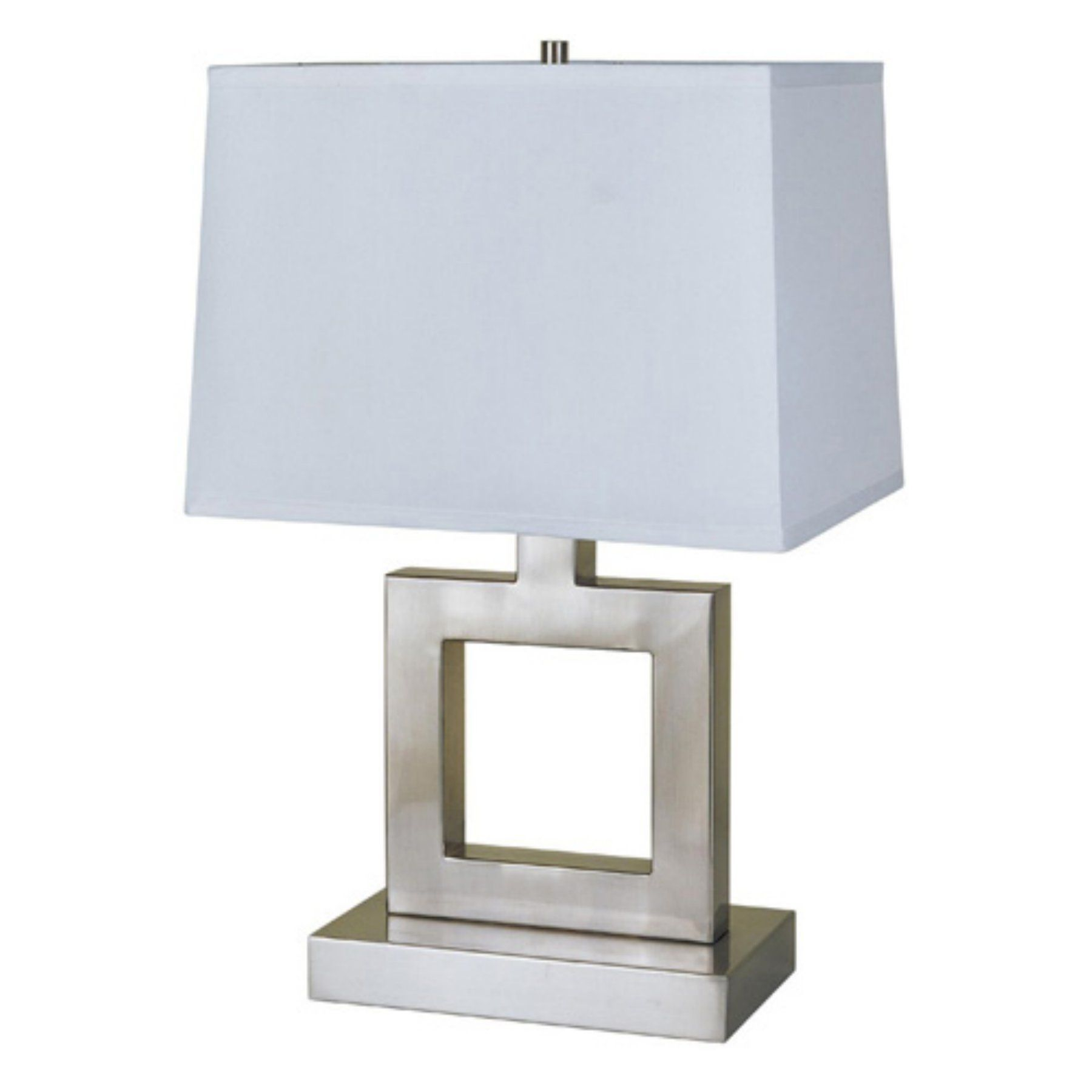 Ore International 8137s 22 In Square Table Lamp Satin with regard to sizing 1800 X 1800