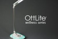 Ott Lite Glow Led Desk Lamp With Color Changing Base White intended for sizing 1000 X 1000