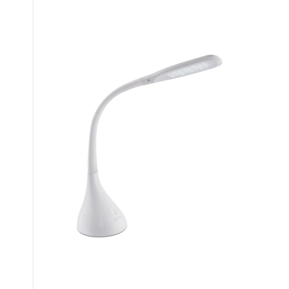 Ottlite 1125 In Led Creative Curves White Desk Lamp with proportions 1000 X 1000