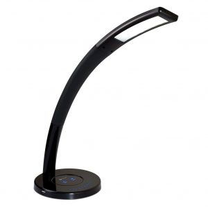 Ottlite Cobra Led Desk Lamp With Usb Black Palm Tree Lamp for dimensions 1001 X 1001