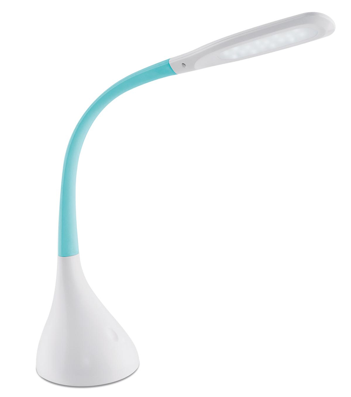 Ottlite Creative Curves Led Desk Lamp With Usb Teal throughout dimensions 1200 X 1360