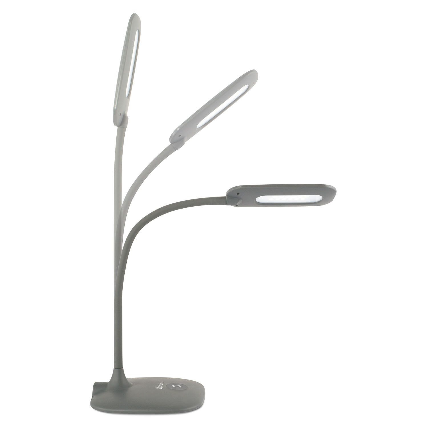 Ottlite Flexible Soft Touch Led Desk Lamp Gray Walmart for sizing 1500 X 1500