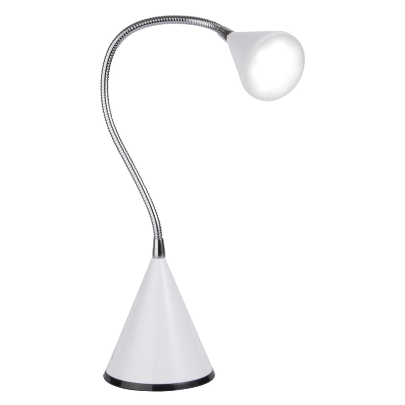 Ottlite Led Cone Desk Lamp White Walmart intended for dimensions 1600 X 1600