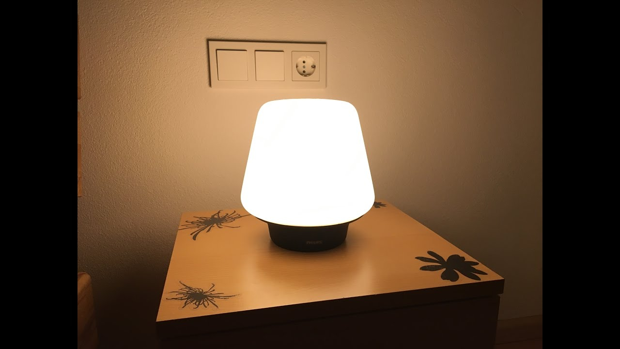 Philips Hue Ambient Led Tischlampe 800 Lumen 95w Warmweikaltwei Regelbar pertaining to proportions 1280 X 720