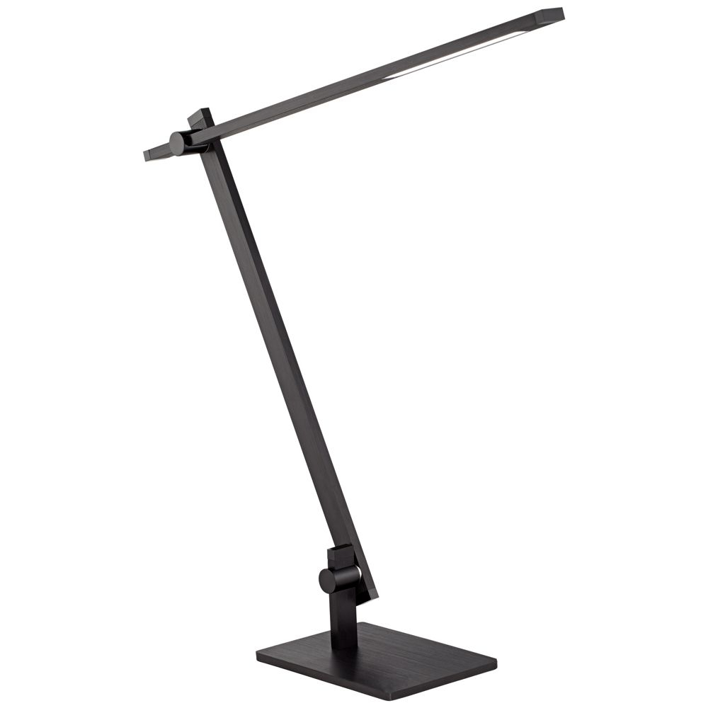 Possini Euro Barrett Anodized Black Led Desk Lamp Style pertaining to dimensions 1000 X 1000