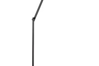 Possini Euro Barrett Anodized Black Led Floor Lamp Style with proportions 1000 X 1000