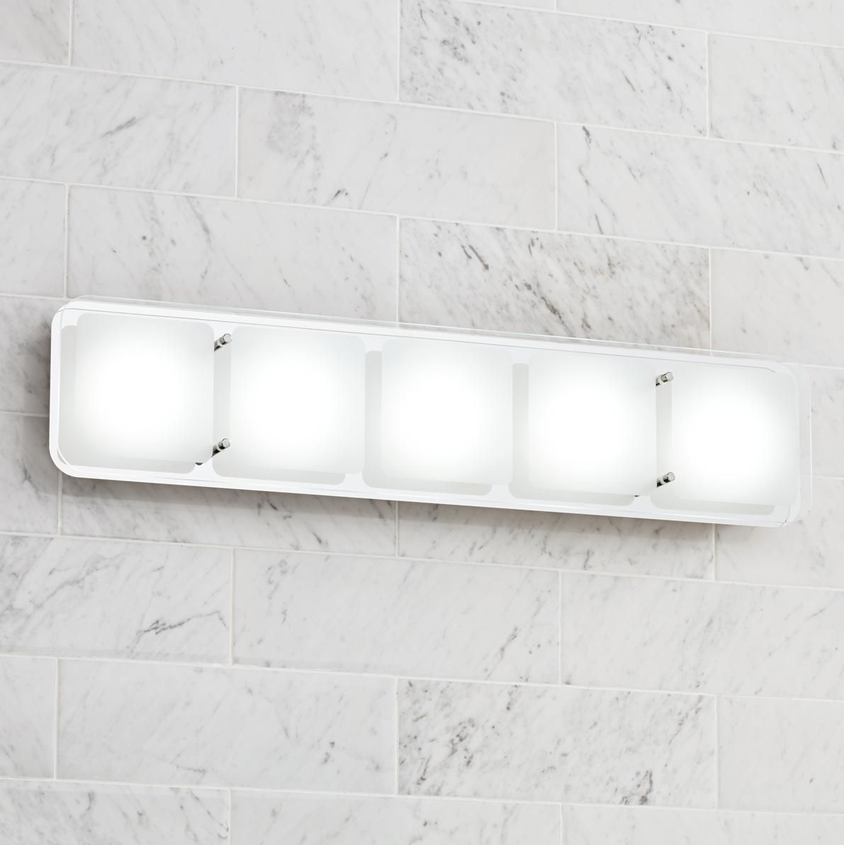 Possini Euro Design Elin 25 Wide Led Bath Light 6d329 for measurements 1191 X 1192