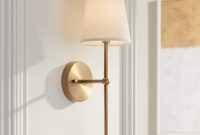 Possini Euro Elena 21 High Warm Brass Wall Sconce 24m95 in measurements 1000 X 1000