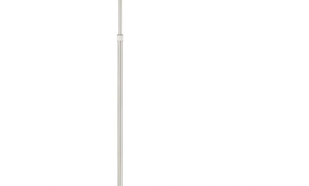 Possini Euro Eliptik Satin Nickel Led Swing Arm Floor Lamp for dimensions 1000 X 1000