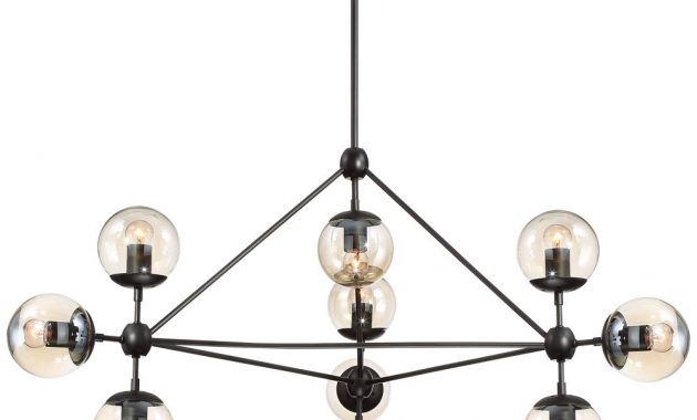 Possini Euro Gable 40 Wide 10 Light Black Chandelier in proportions 1000 X 1000