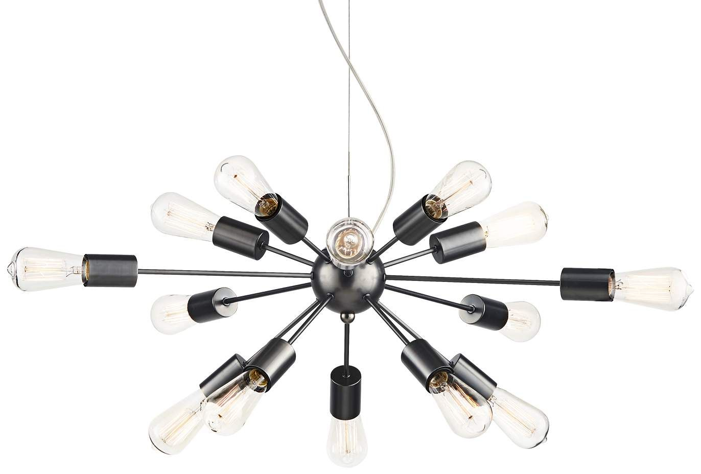 Possini Euro Hemingson 33 Wide 15 Light Sputnik Chandelier in dimensions 1372 X 928