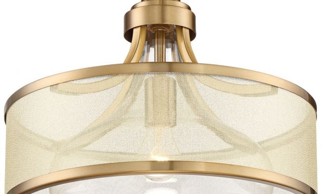 Possini Euro Layne 15 Wide Brass Ceiling Light Style in sizing 1000 X 1000