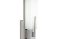 Possini Euro Midtown 15 High Satin Nickel Led Wall Sconce for measurements 1000 X 1000