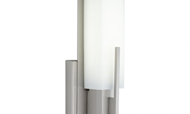 Possini Euro Midtown 15 High Satin Nickel Led Wall Sconce for measurements 1000 X 1000