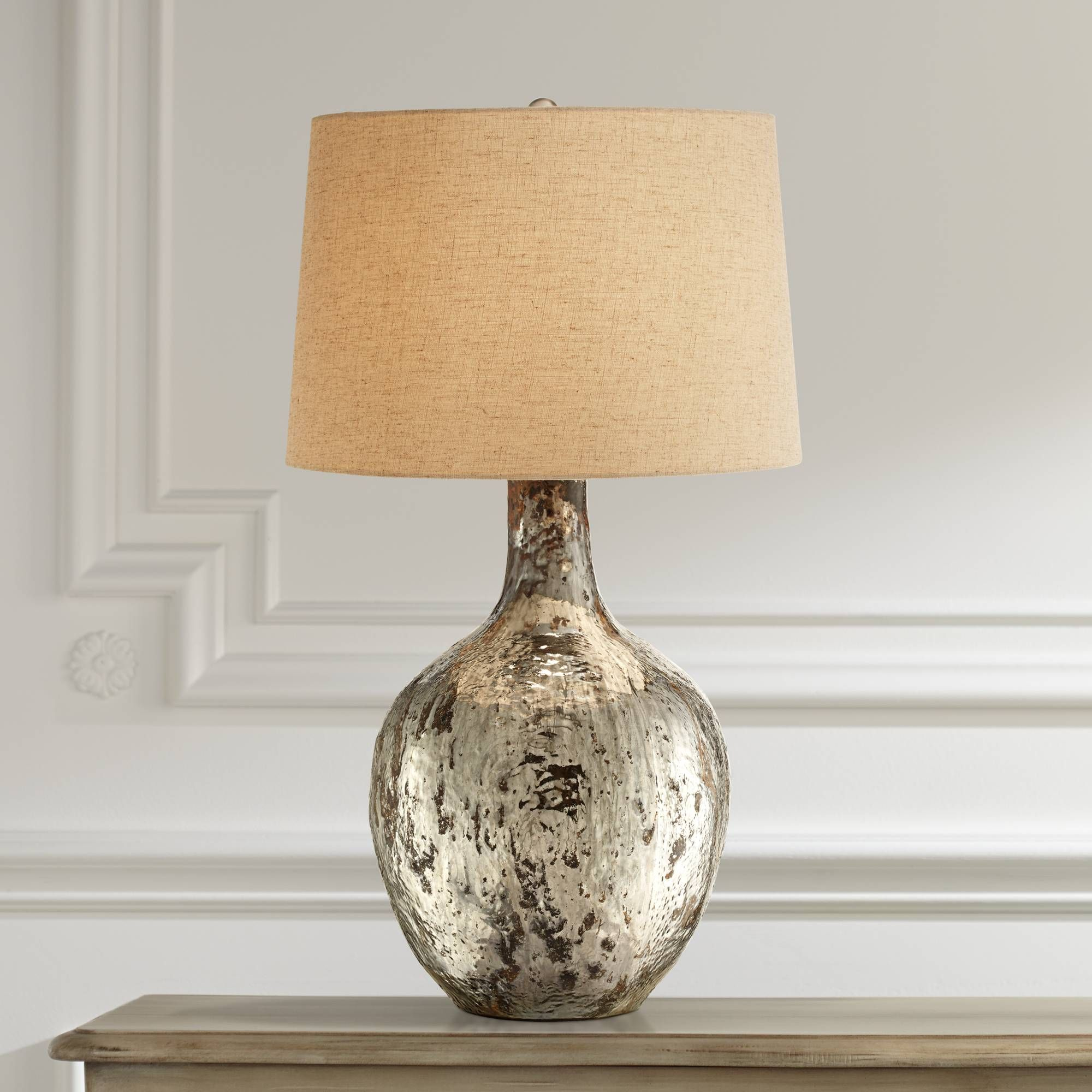 Possini Euro Shea Glass Urn Table Lamp 7t909 Lamps Plus pertaining to dimensions 2000 X 2000