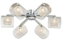 Possini Euro Wrapped Wire 24 Wide Chrome Ceiling Light in measurements 2000 X 1269