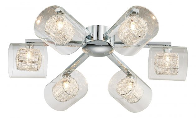 Possini Euro Wrapped Wire 24 Wide Chrome Ceiling Light in measurements 2000 X 1269