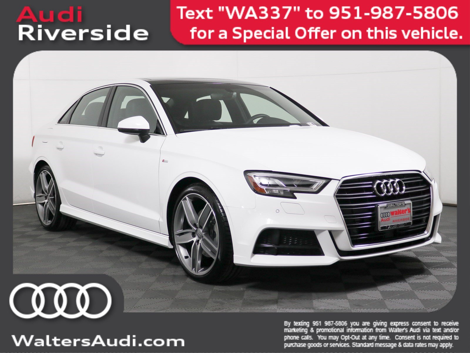 Pre Owned 2019 Audi A3 Sedan Premium Plus intended for proportions 1600 X 1200