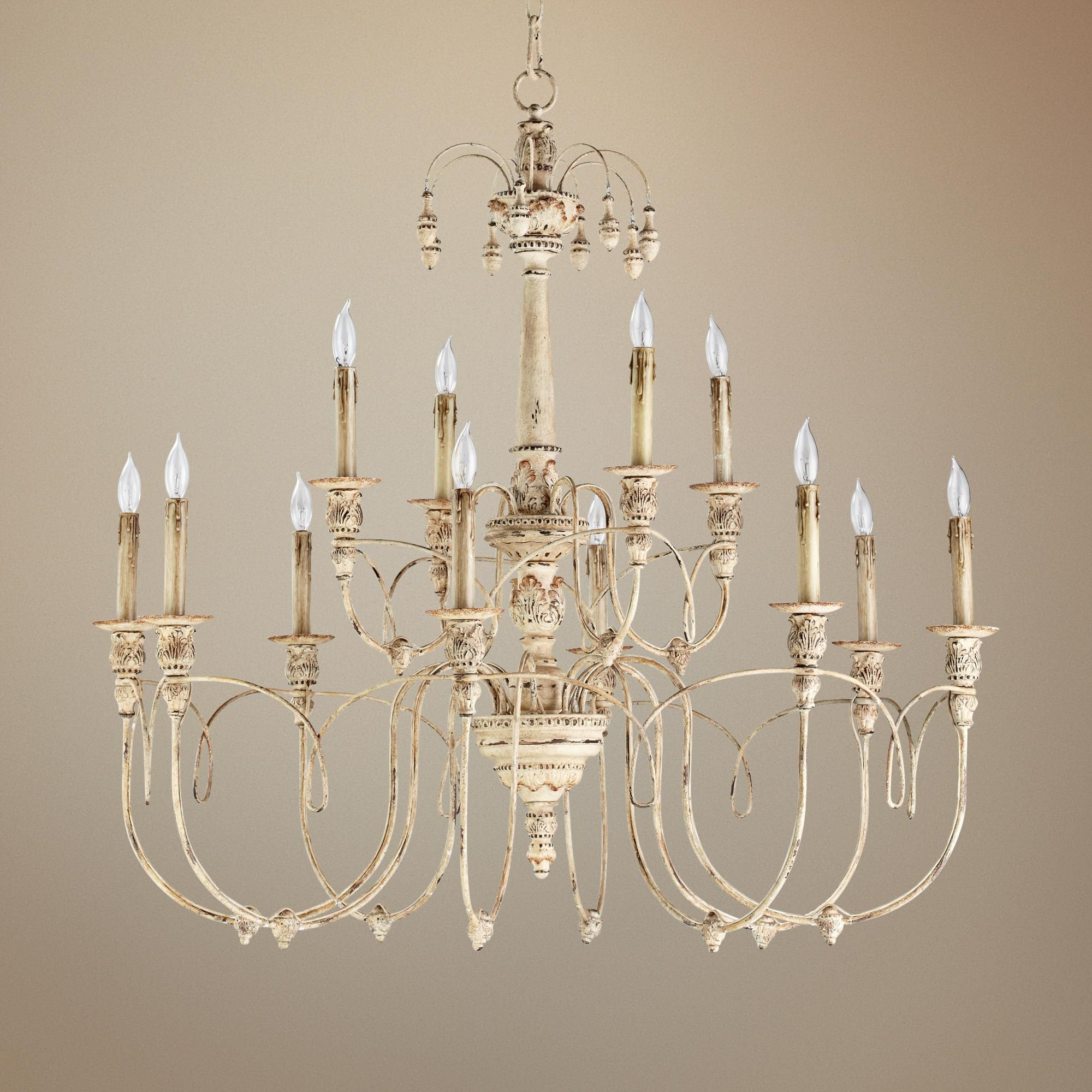 Quorum Salento 12 Light 39 Wide Persian White Chandelier for measurements 2000 X 2000