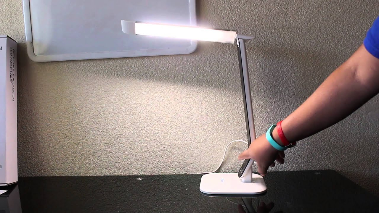 Saicoo Natural Light 10w Led Desk Lamp Unboxing Review pertaining to proportions 1280 X 720