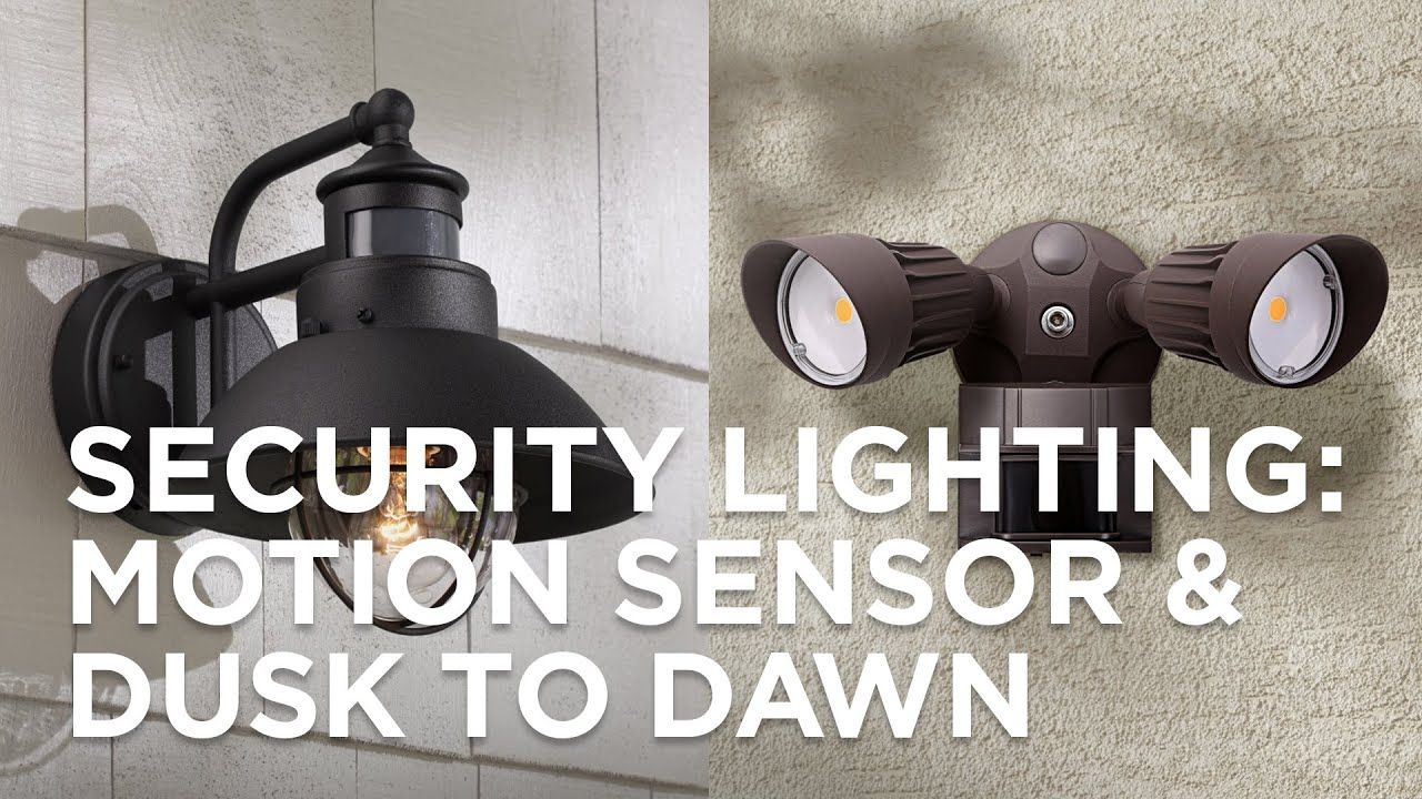 Security Lighting Motion Sensor Lights Dusk To Dawn Lighting Lamps Plus throughout dimensions 1280 X 720
