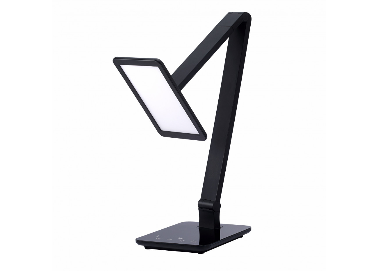 Smart Touch Black Led Desk Lamp with measurements 1300 X 931